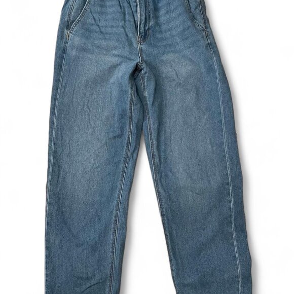 AMERICAN EAGLE Elastic waist, Baggy Jean size 8, NO. 3685 - Picture 2 of 8